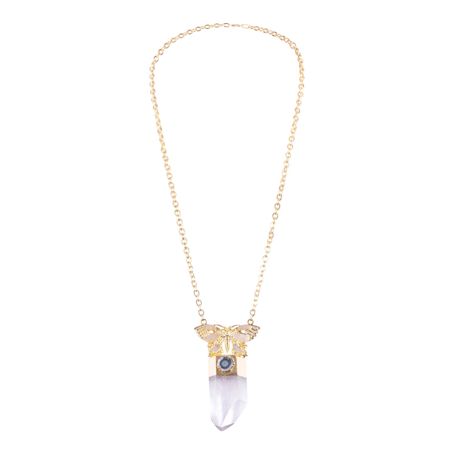 Monarch Quartz Necklace