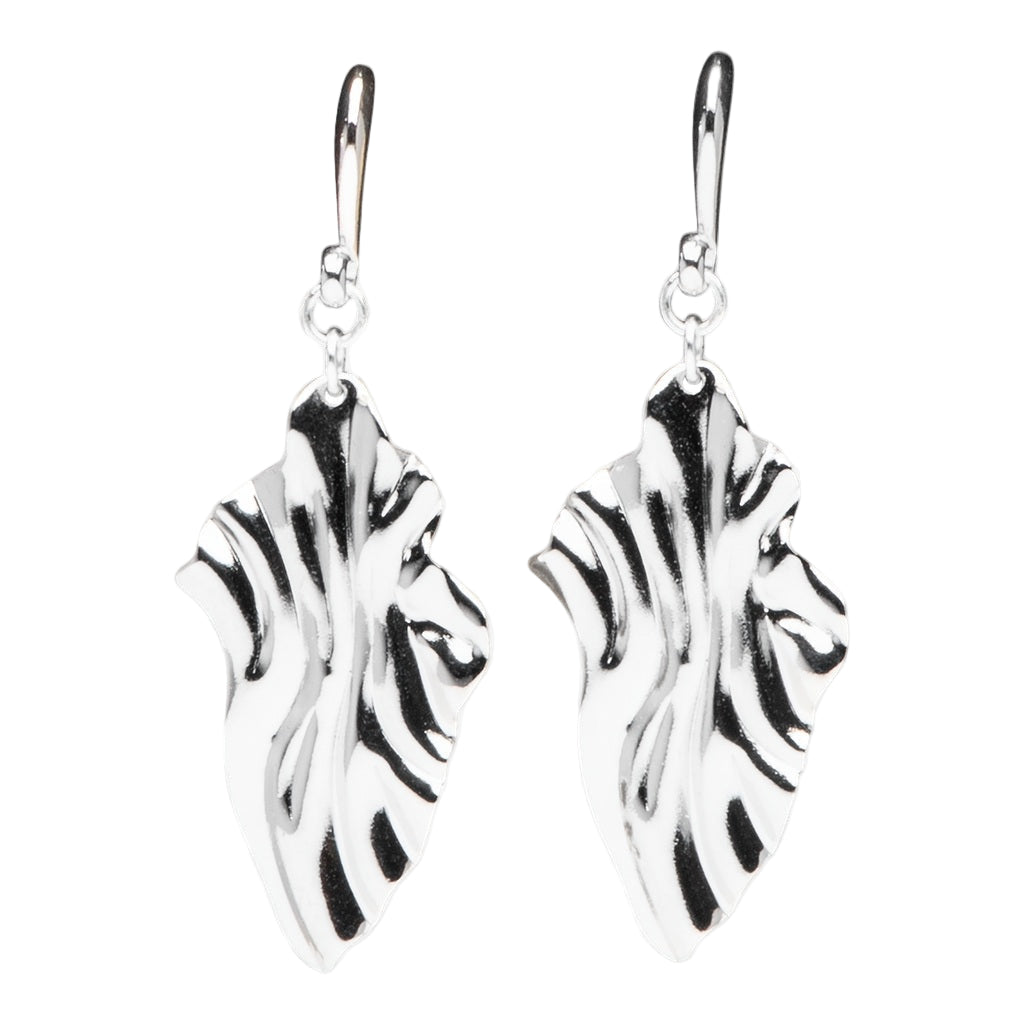 Silver Heatwave Earrings