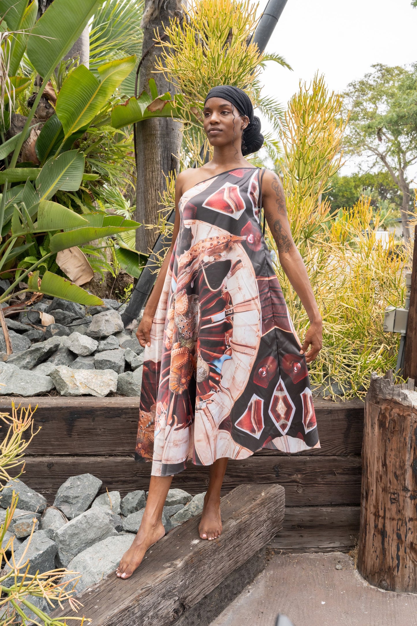 Machina Afrofuturism Halter Dress image 3