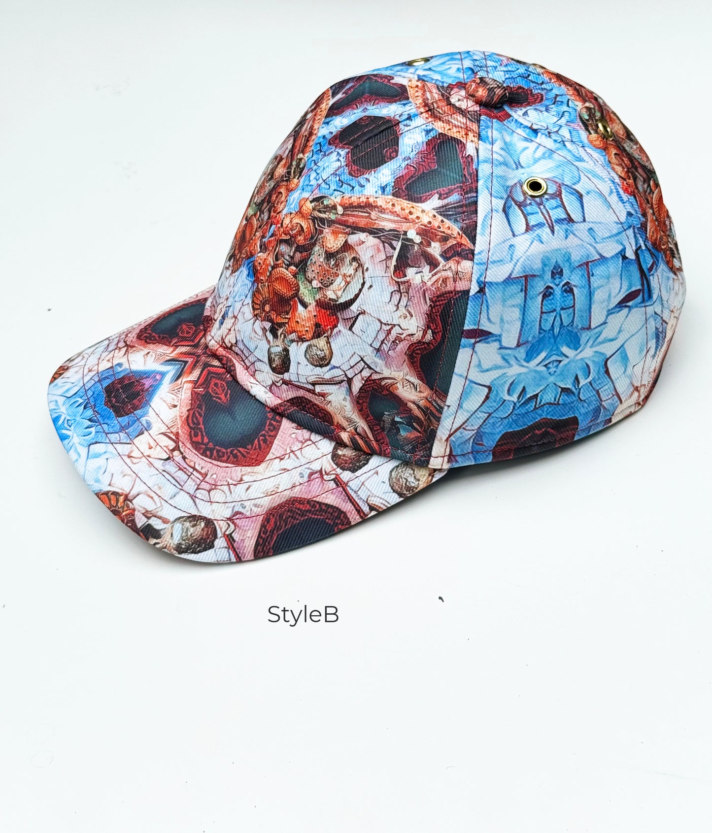 The Mystic Journey Afrofuturism Baseball Cap image 3