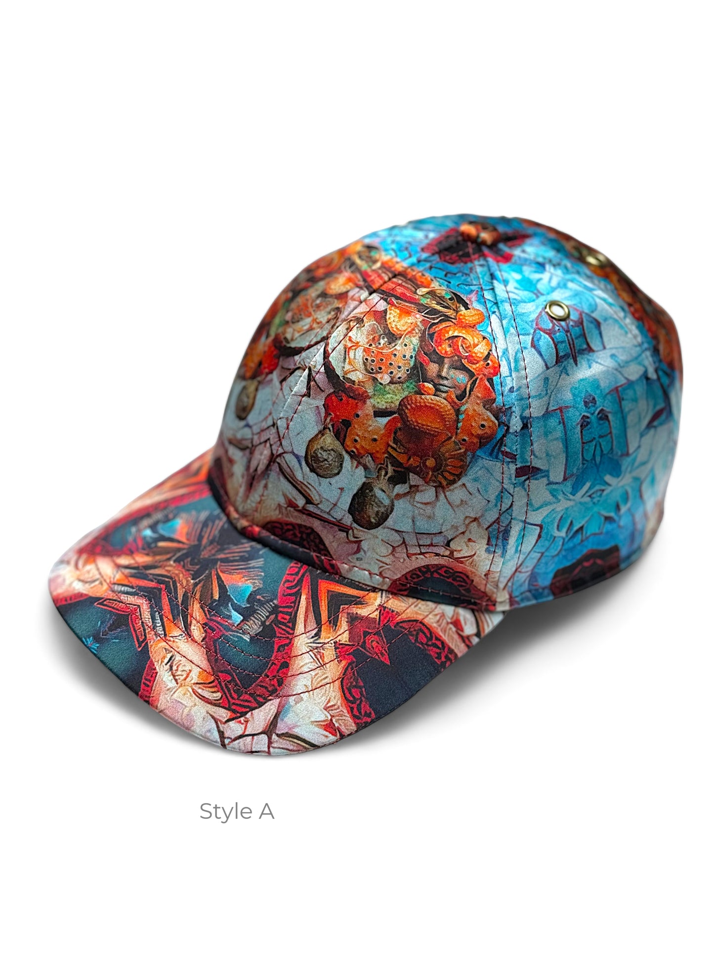 The Mystic Journey Afrofuturism Baseball Cap image 1