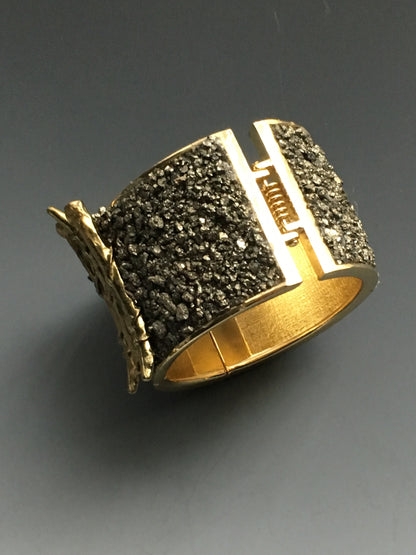 Sticks & Stones Pyrite Cuff image 1