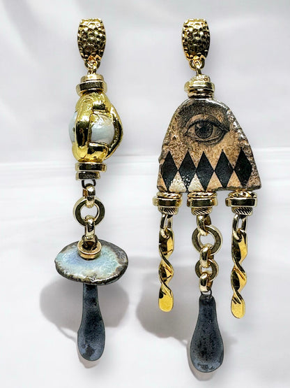 Harlequin Nights Earrings image 1