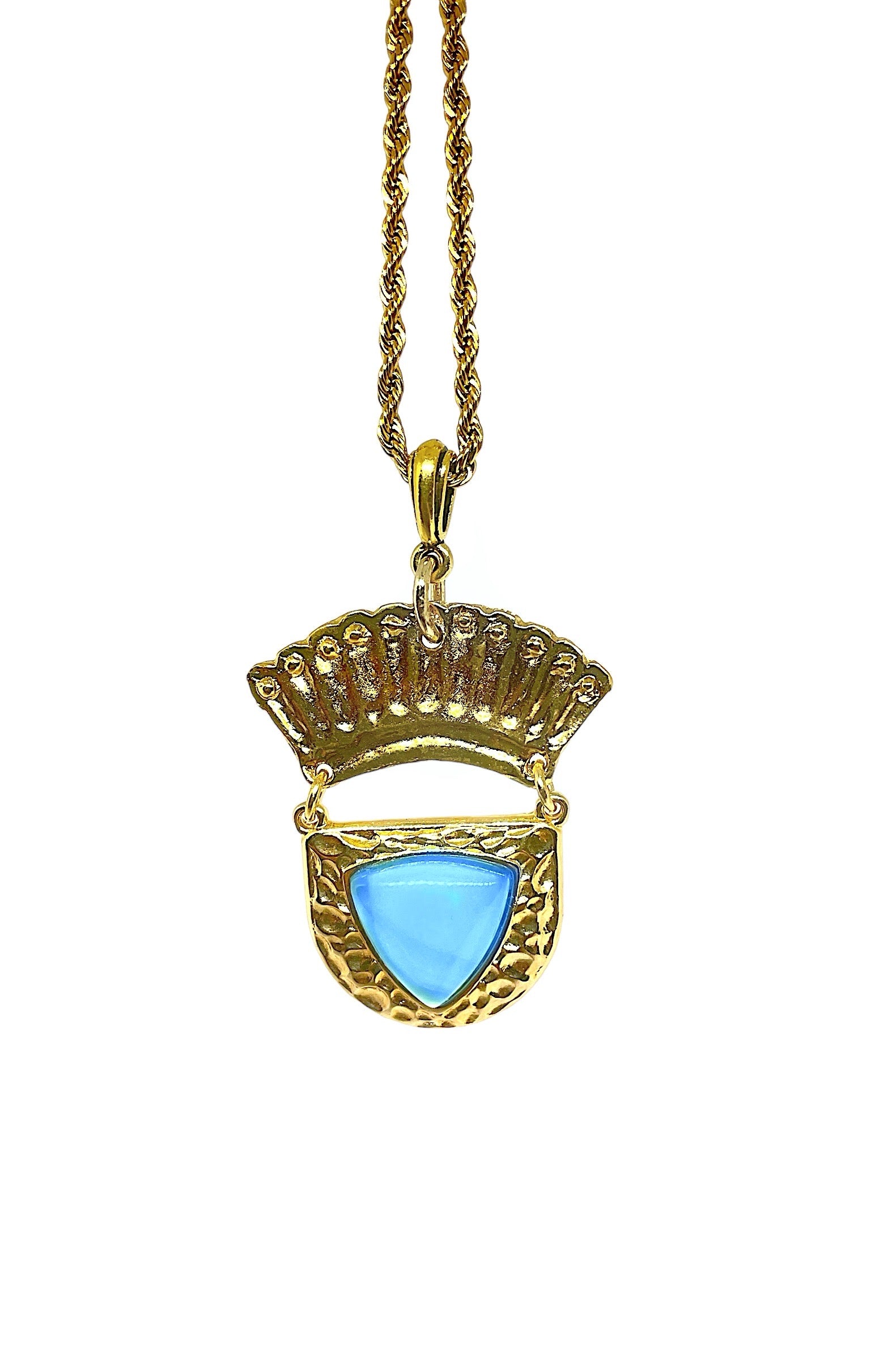 Blue Chalcedony Venilia Necklace image 0