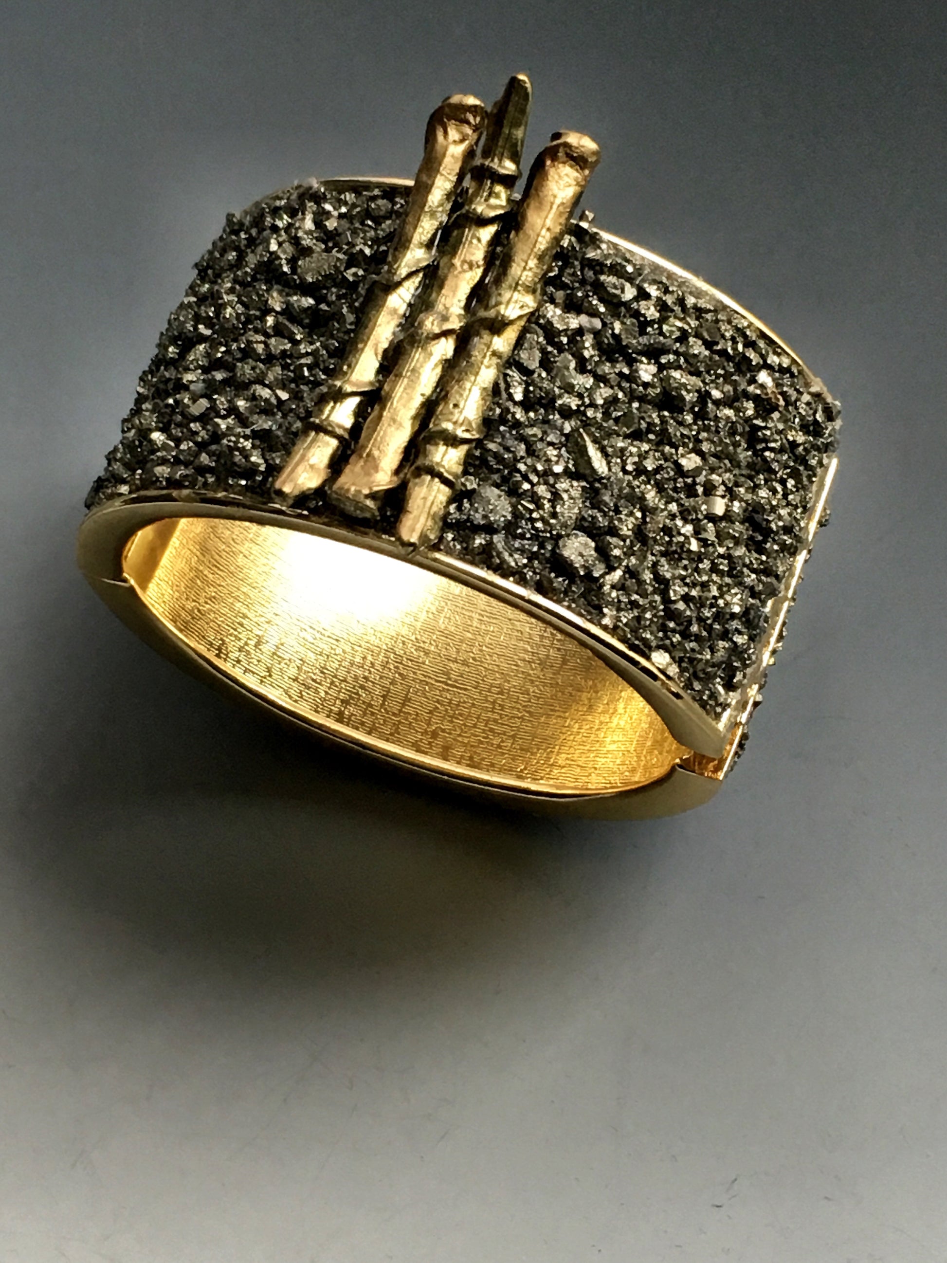 Sticks & Stones Pyrite Cuff image 2