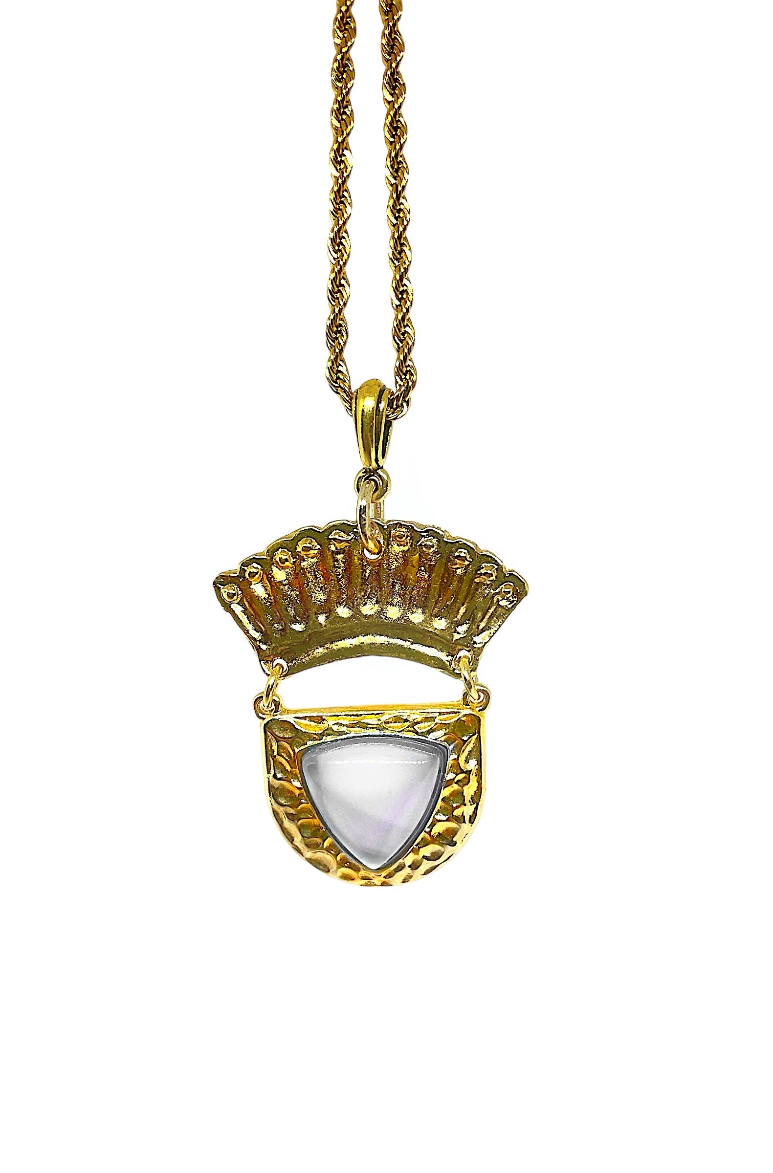Clear Quartz  Venilia Necklace image 0