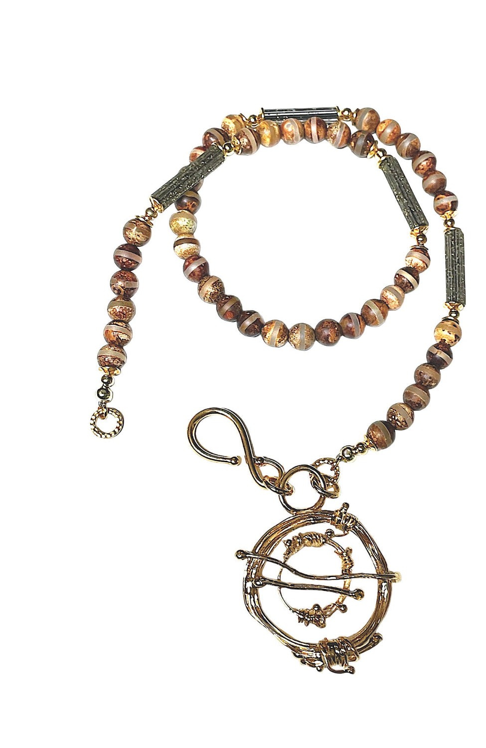 Keeper of Time’s Flow
 Necklace