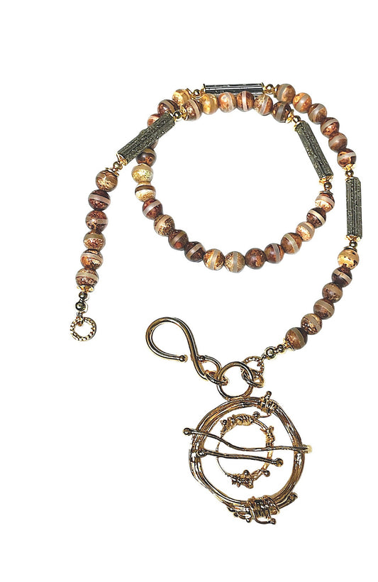 Keeper of Time’s Flow
 Necklace