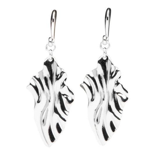 Silver Heatwave Earrings