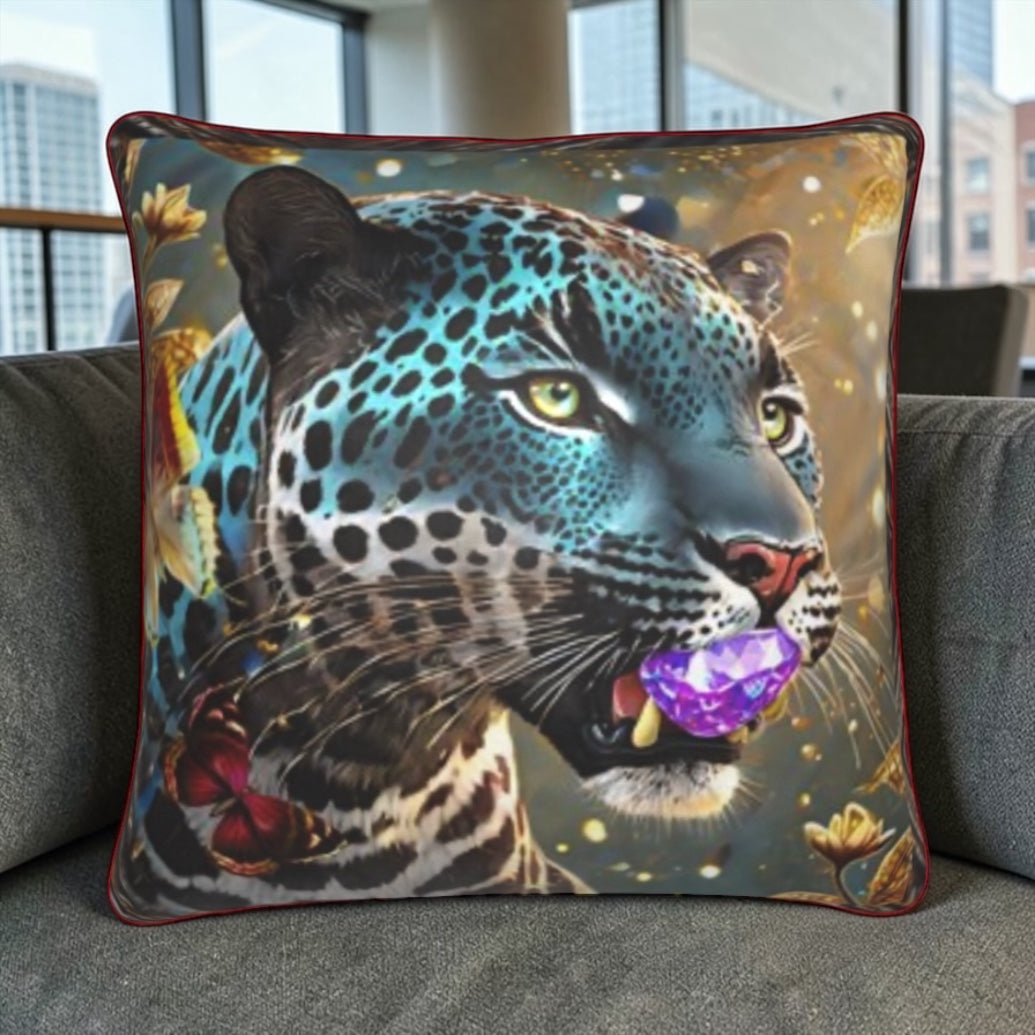 Rae of Light Velvet Reversible Throw Pillow