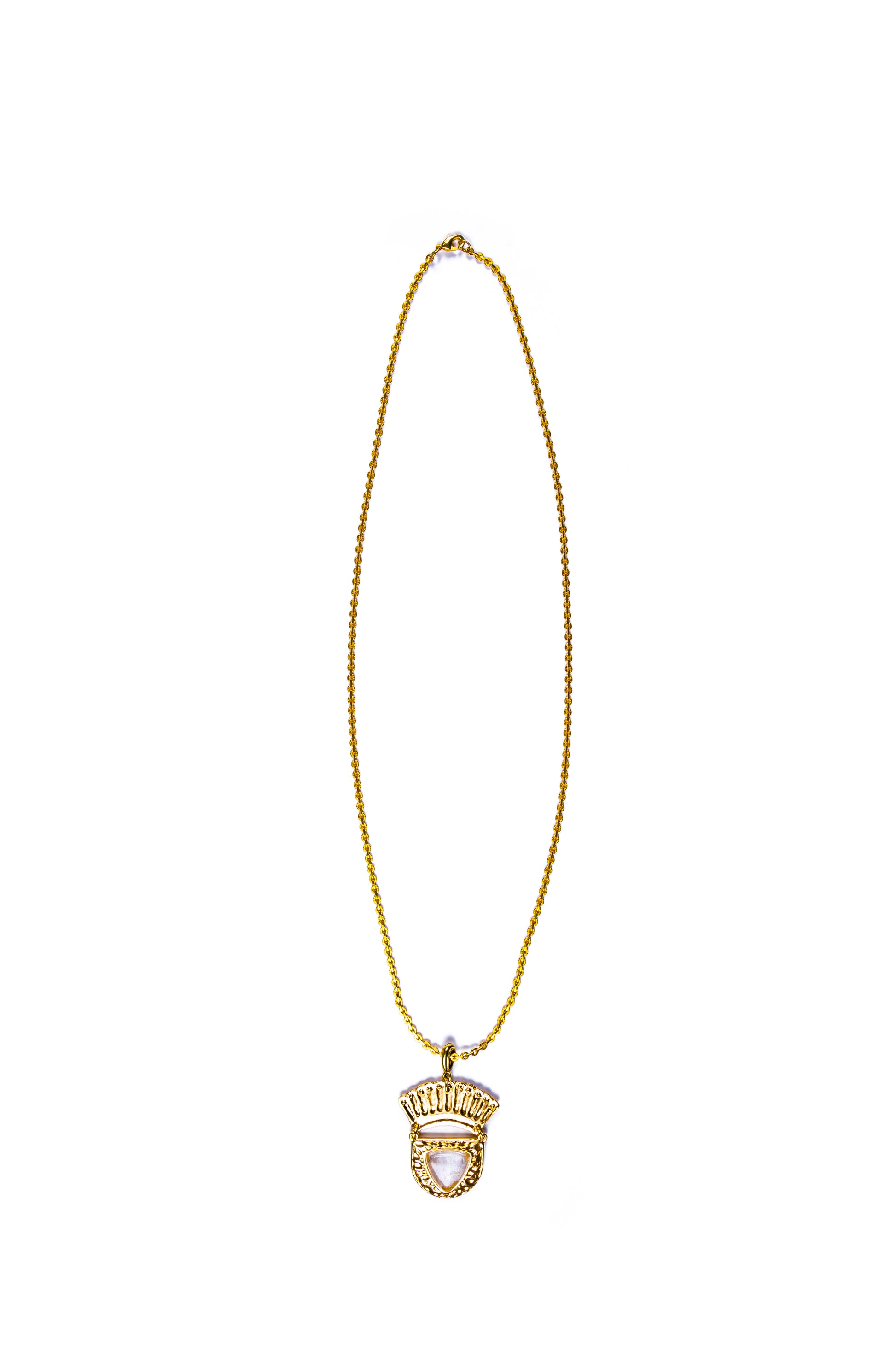 Clear Quartz  Venilia Necklace image 1