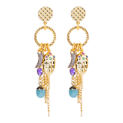 Mardi Gras Earrings image 0