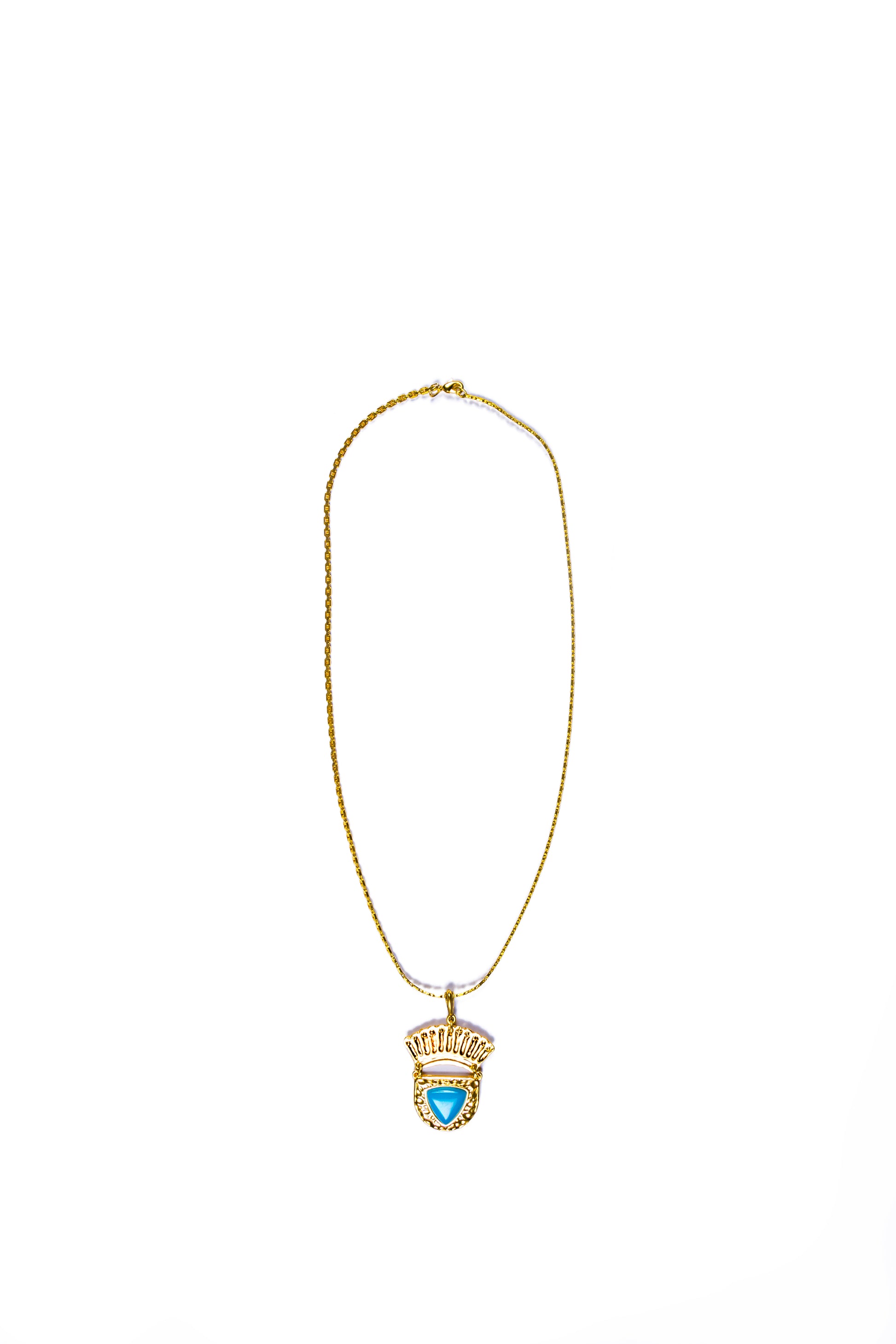 Blue Chalcedony Venilia Necklace image 1