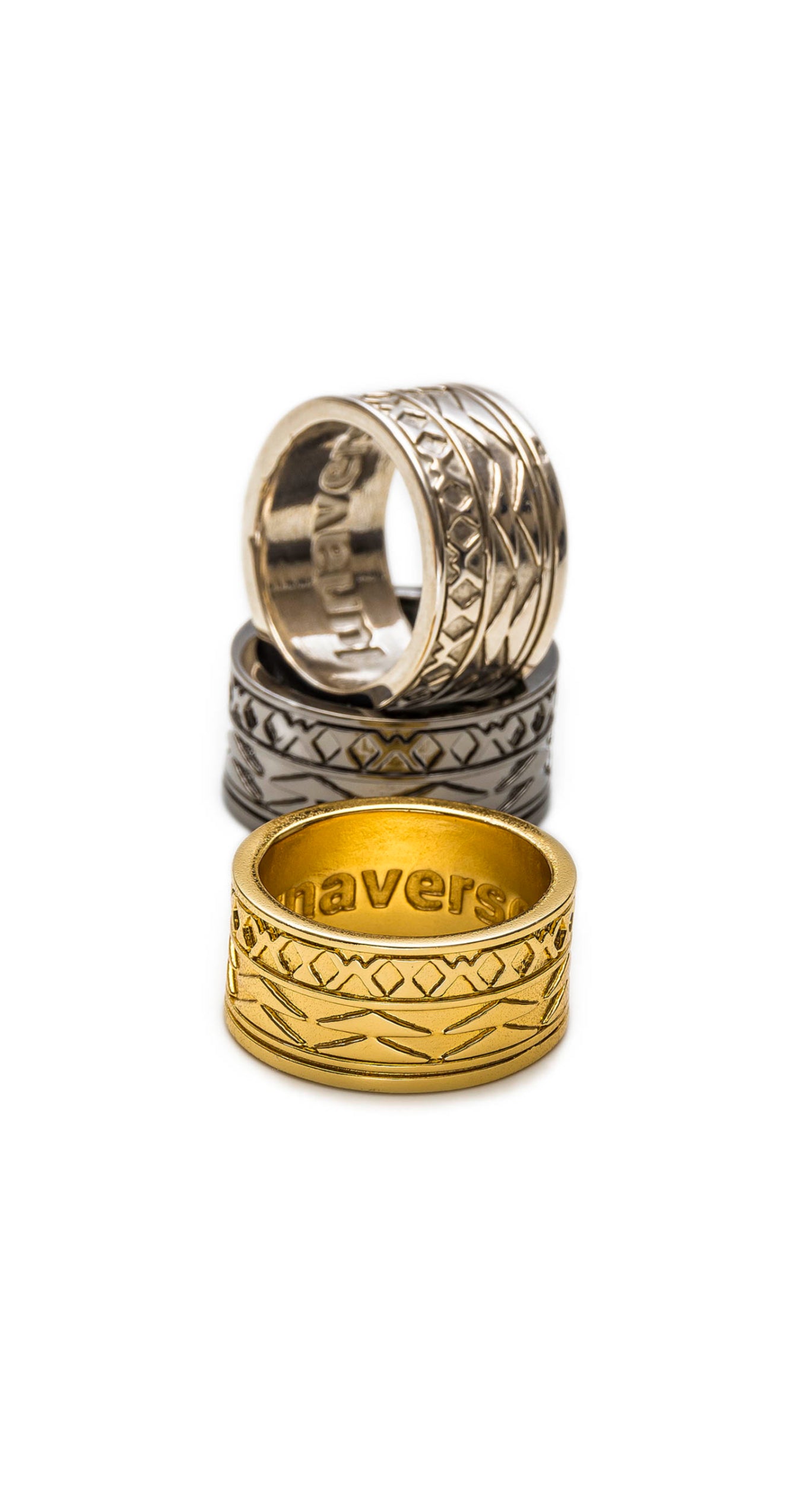 Kenzie African Wax Print Fabric Ring